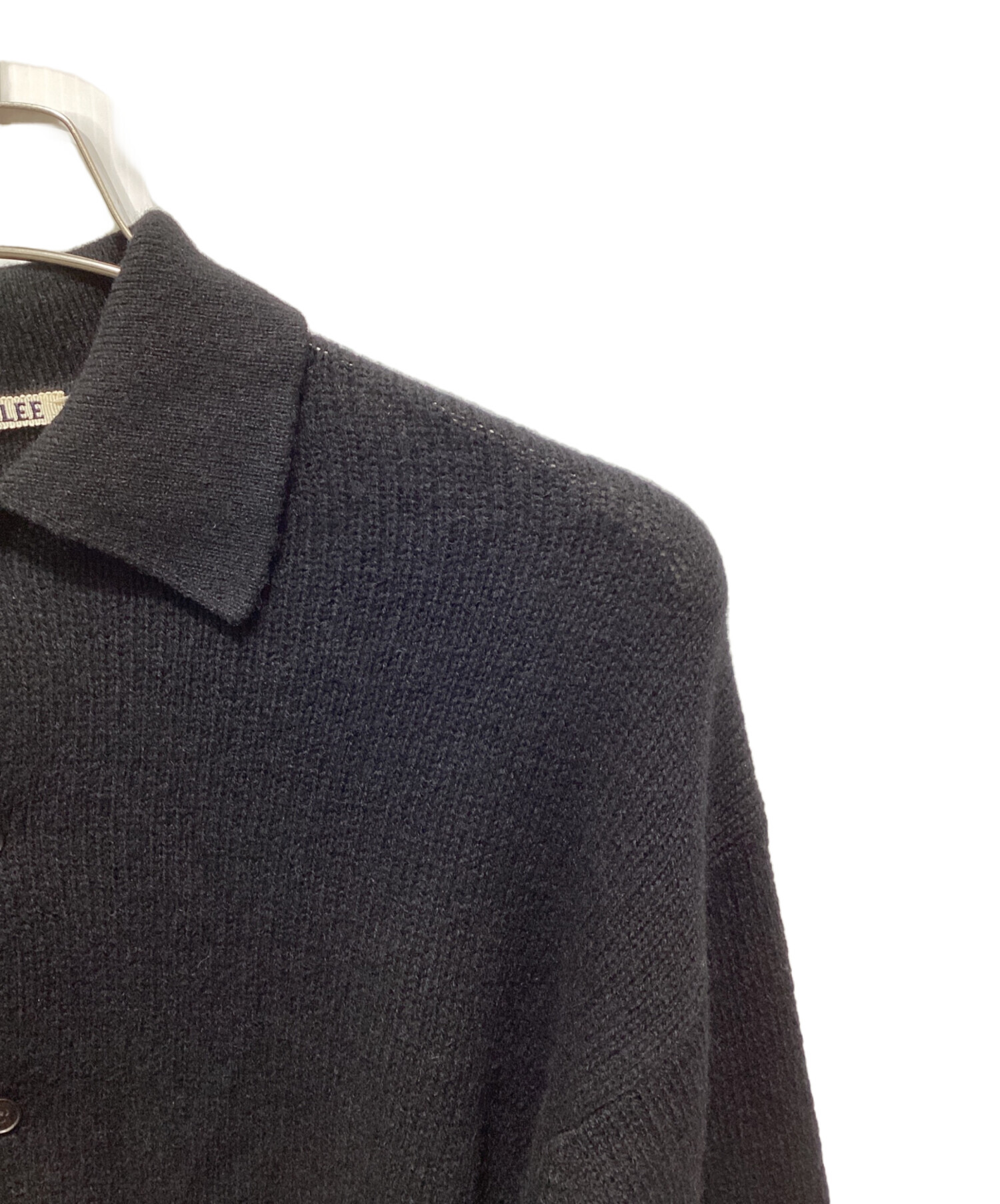 中古・古着通販】AURALEE (オーラリー) BRUSHED COTTON WOOL RIB KNIT 
