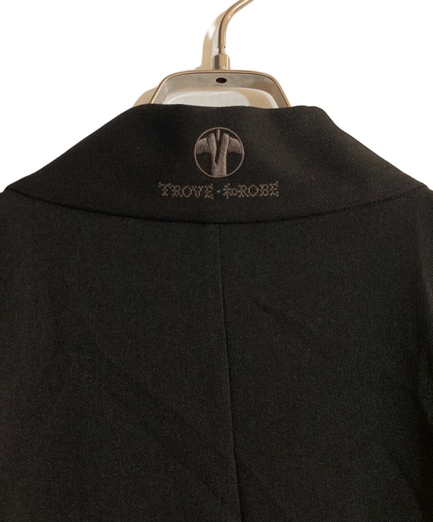 中古・古着通販】TROVE (トローヴ) 和ローブ ガウンコート ブラック 