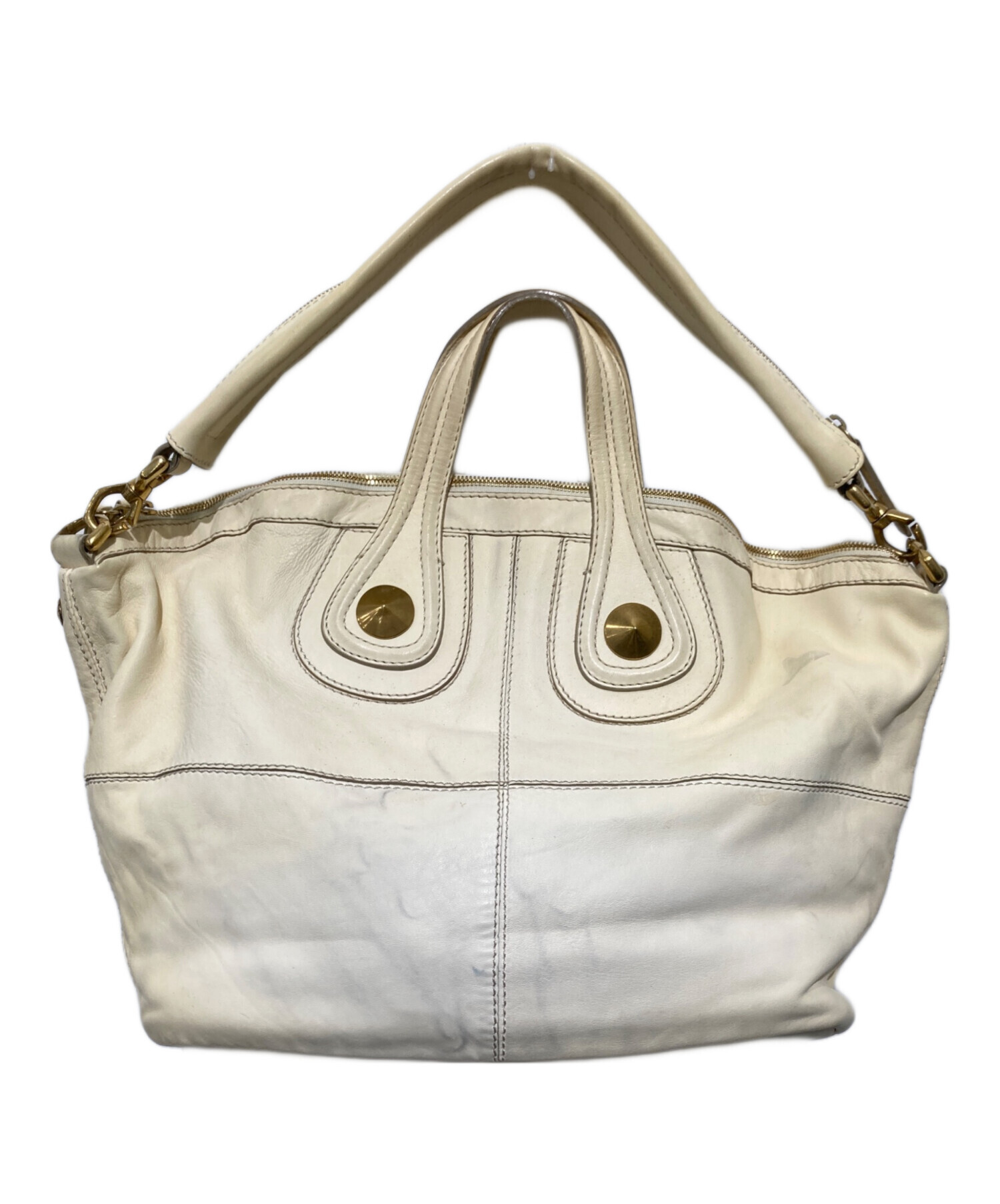 中古・古着通販】GIVENCHY (ジバンシィ) スタッズトートバッグ 