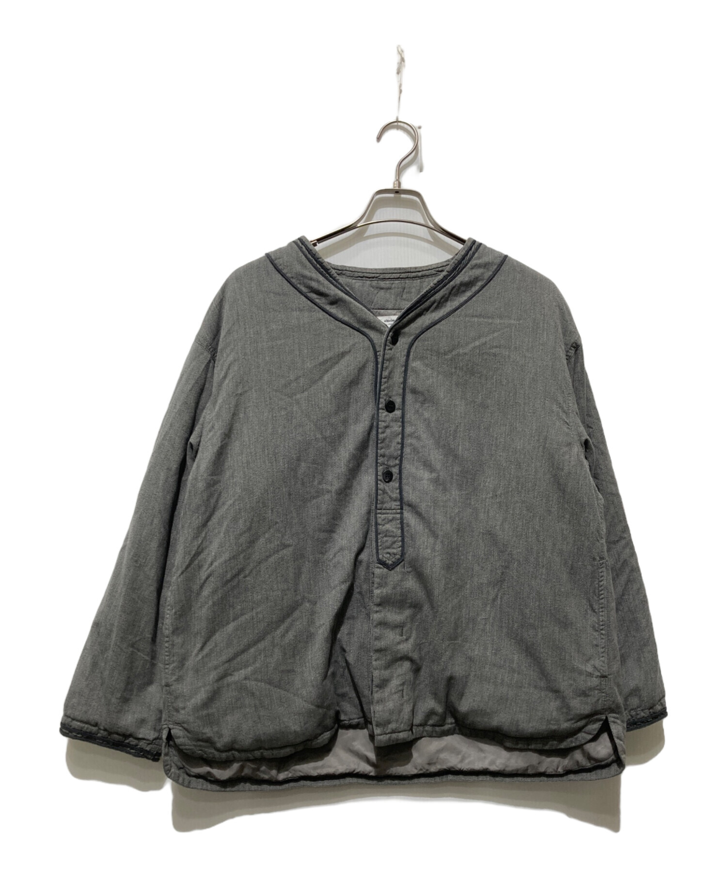 中古・古着通販】VISVIM (ビズビム) DOGOUT CHAMBRAY DOWN グレー 