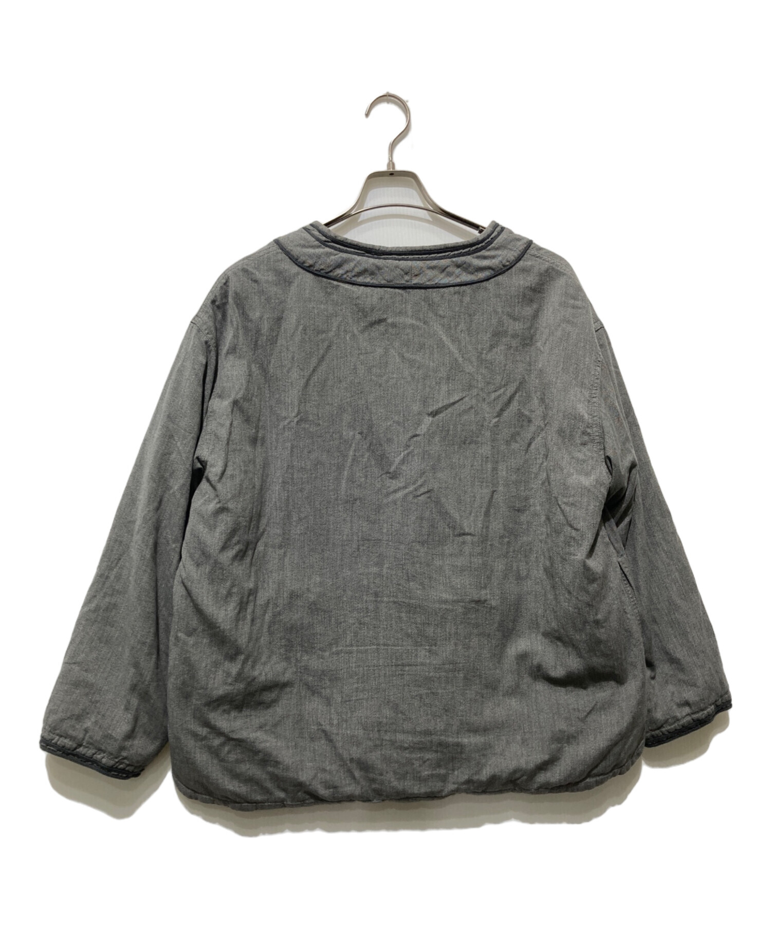 中古・古着通販】VISVIM (ビズビム) DOGOUT CHAMBRAY DOWN グレー 