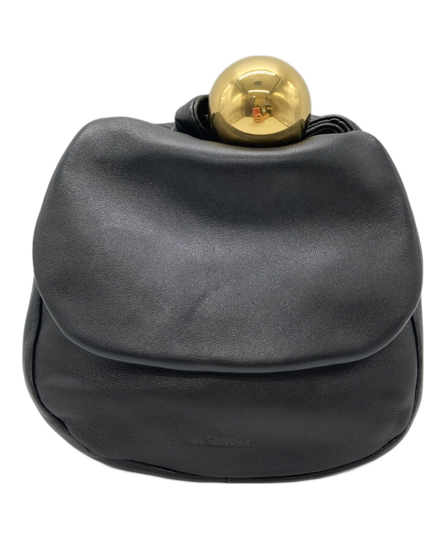 中古・古着通販】JIL SANDER (ジルサンダー) SPHERE POUCH SM ブラック