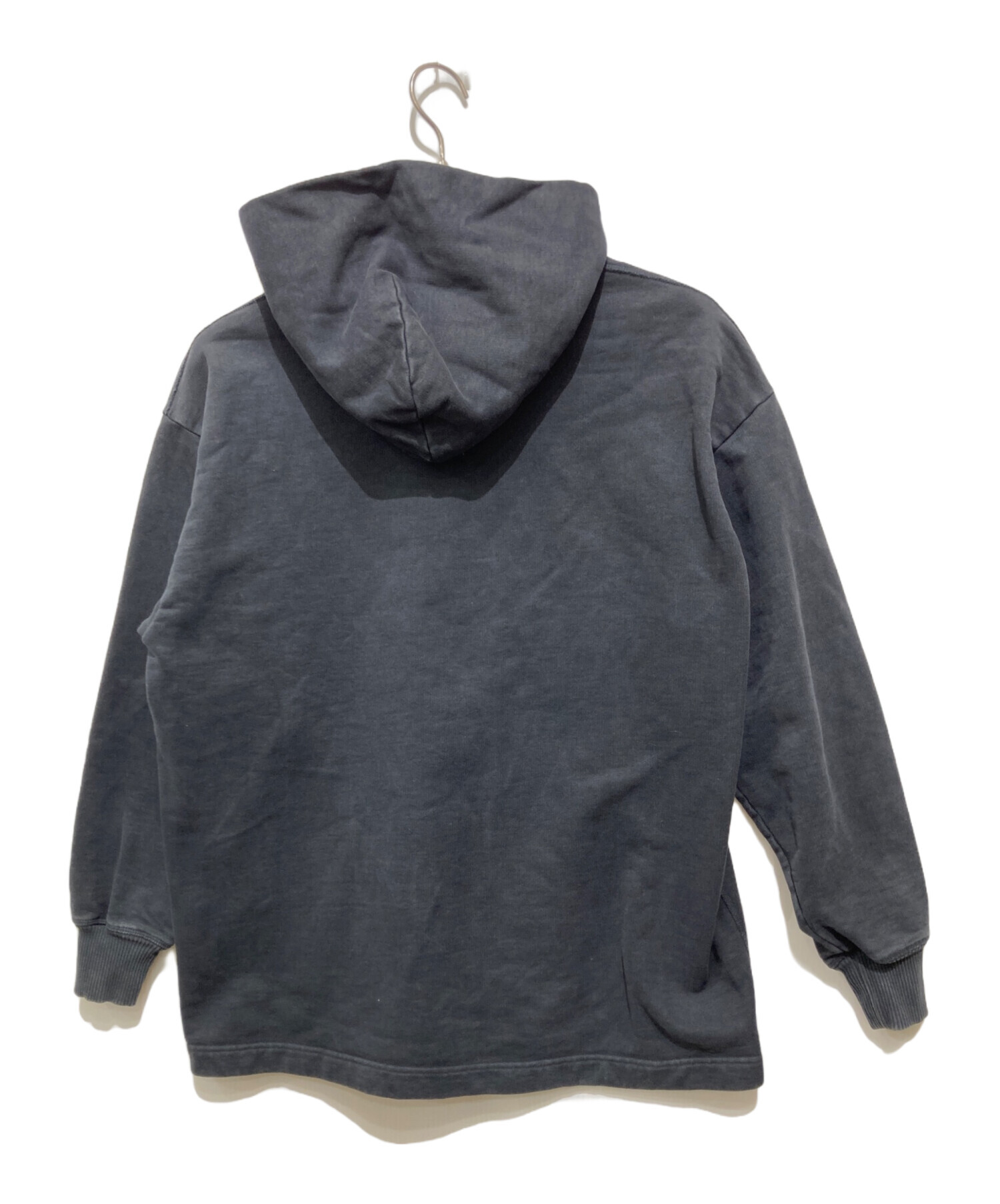 【中古・未使用品】Acne Studios Fikka Stamp Hoodie ロゴフーディ パーカー プルオーバー スウェット 厚手 XS ブラック レディース アクネ 中古・古着通販】Acne studios (アクネ ストゥディオズ) フロントロゴ