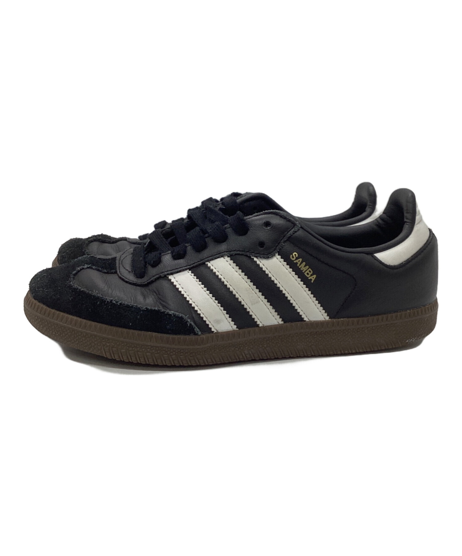 中古・古着通販】adidas (アディダス) SAMBA OG ブラック サイズ:24cm 
