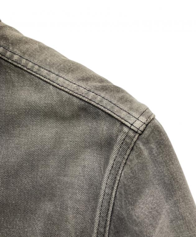 中古・古着通販】LEVI'S (リーバイス) 先染めブラックデニムジャケット