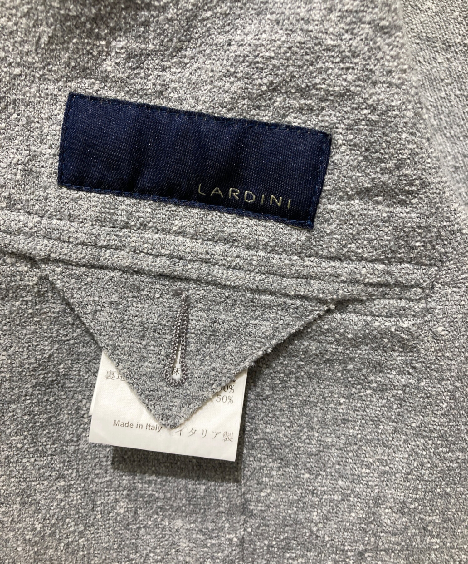 中古・古着通販】LARDINI (ラルディーニ) リネンブレンドテーラード