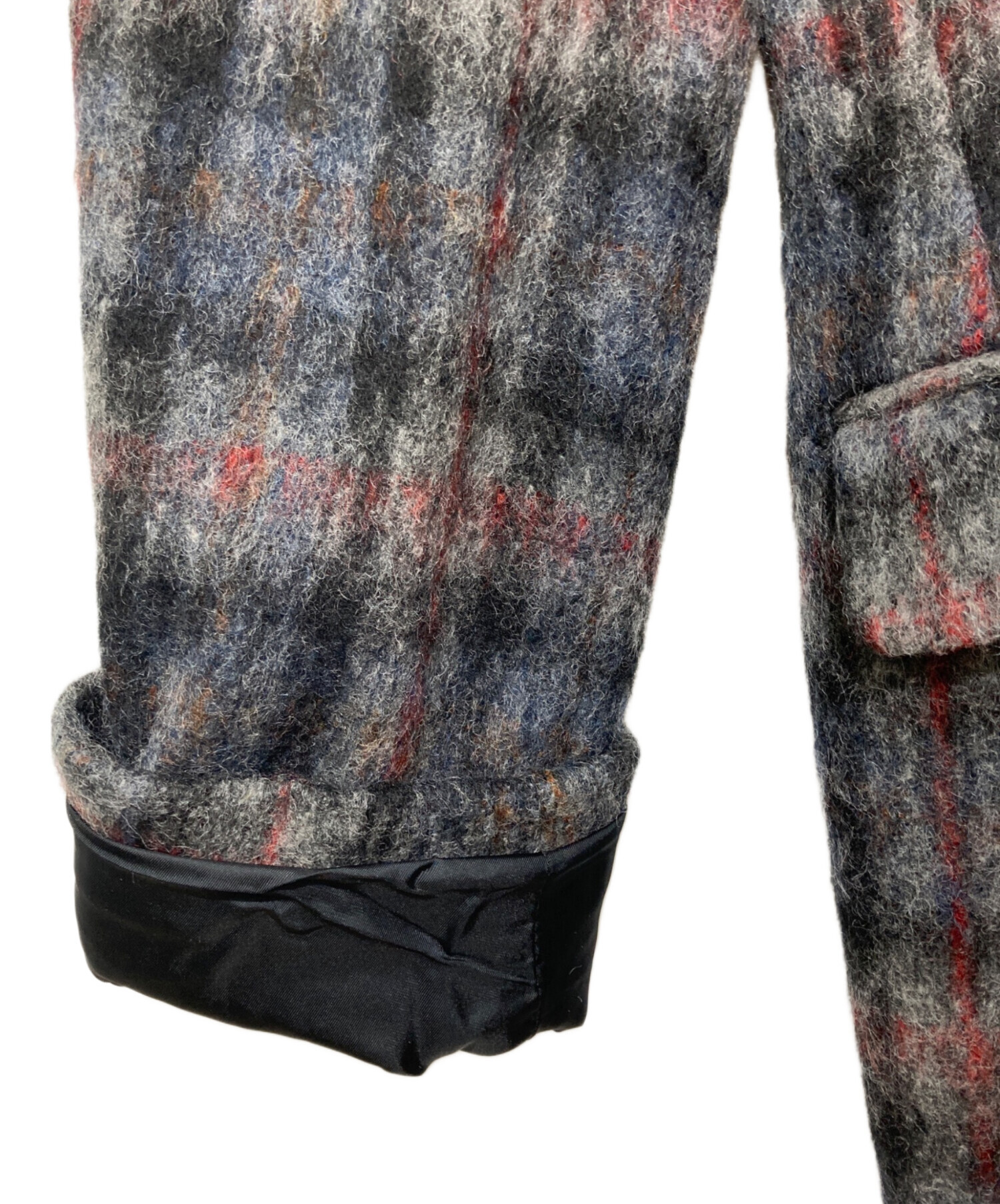 中古・古着通販】TAGLIATORE (タリアトーレ) ウール混チェックシングル