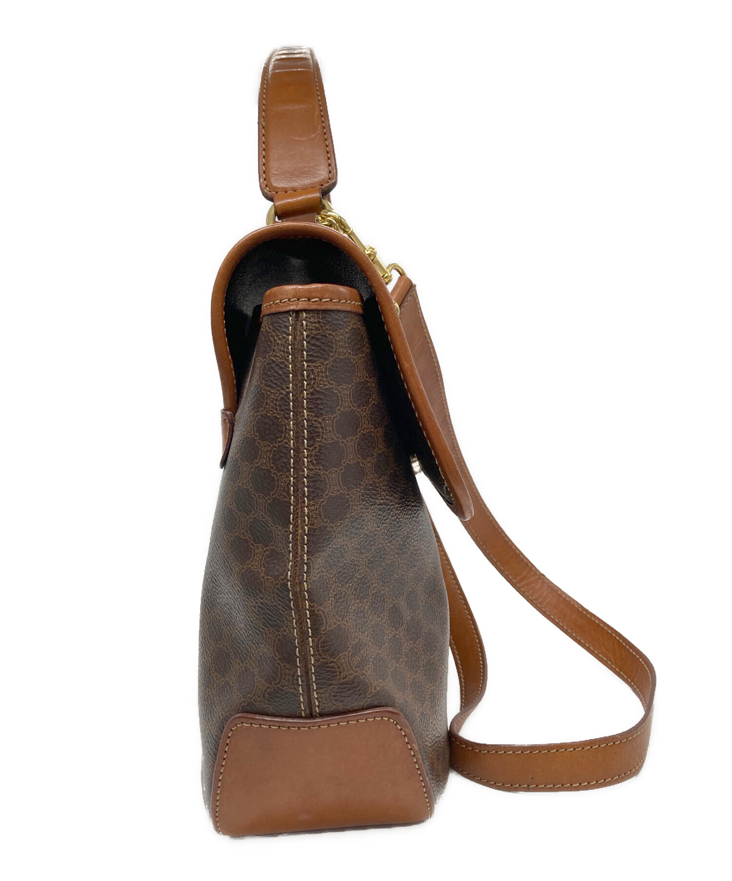 中古・古着通販】CELINE (セリーヌ) マカダム 2WAY ハンド ショルダー