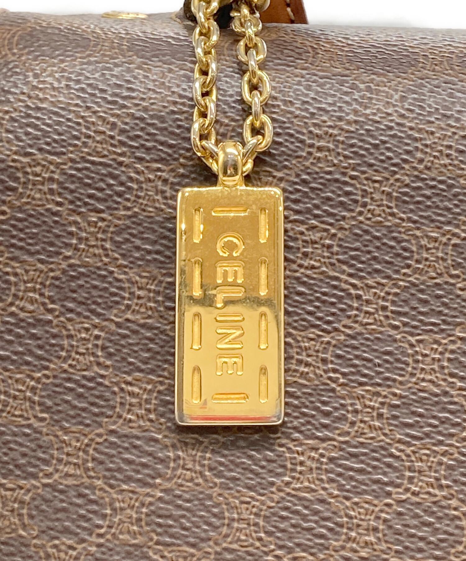 中古・古着通販】CELINE (セリーヌ) マカダム 2WAY ハンド ショルダー 