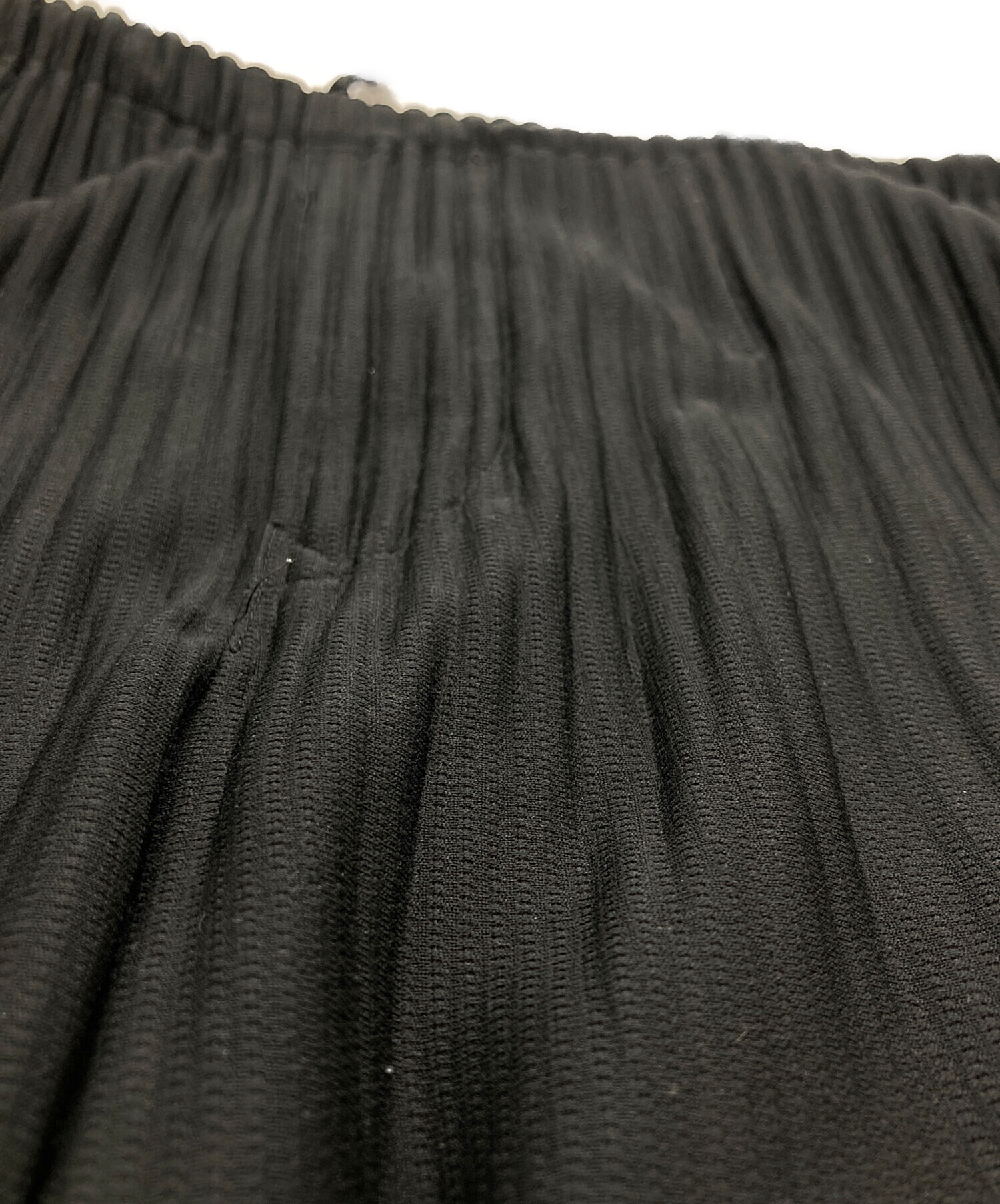 美品 HOMME PLISSE ISSEY MIYAKE 消しプリーツパンツ3 HOMME PLISSÉ ISSEY MIYAKE 消しプリーツパンツ