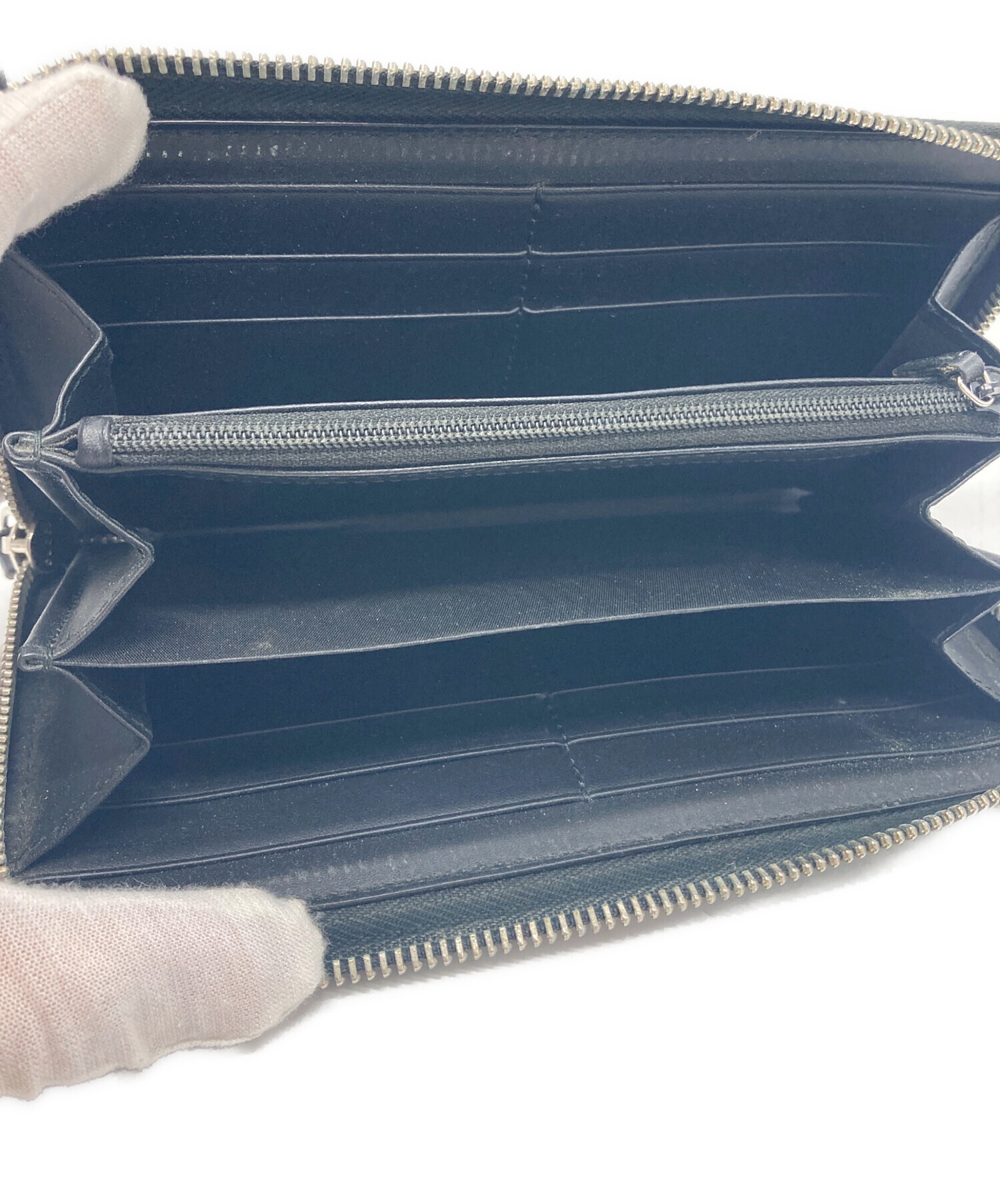 中古・古着通販】GUCCI (グッチ) ラウンドファスナー財布｜ブランド