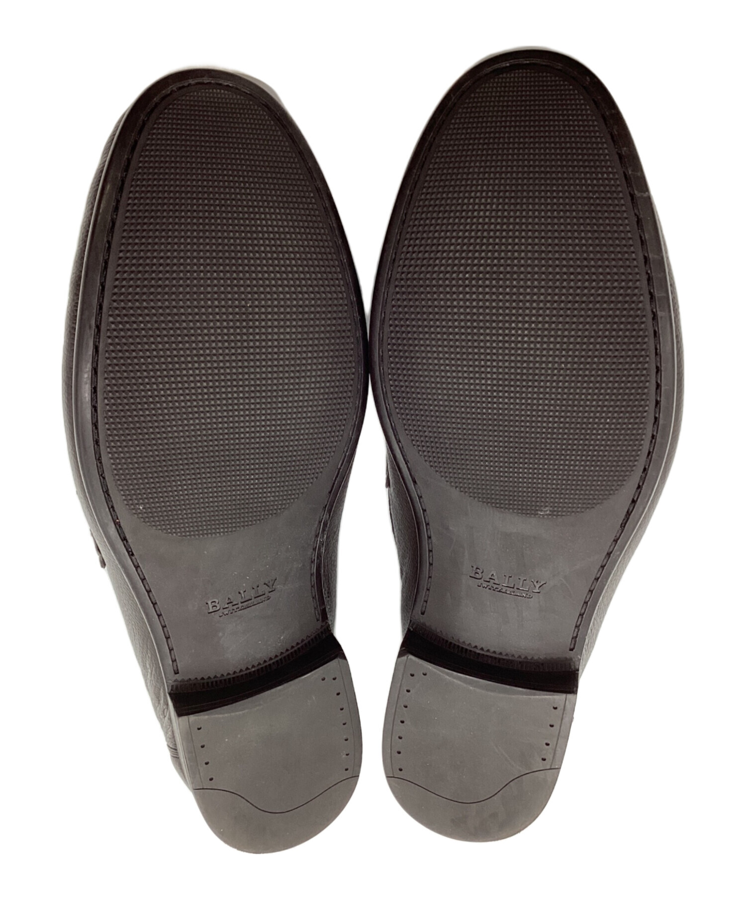 中古・古着通販】BALLY (バリー) ストラップローファー ブラウン