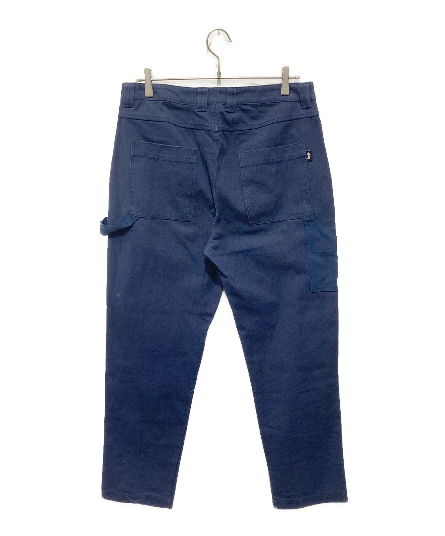 中古・古着通販】stussy (ステューシー) ダブルニーパンツ ネイビー