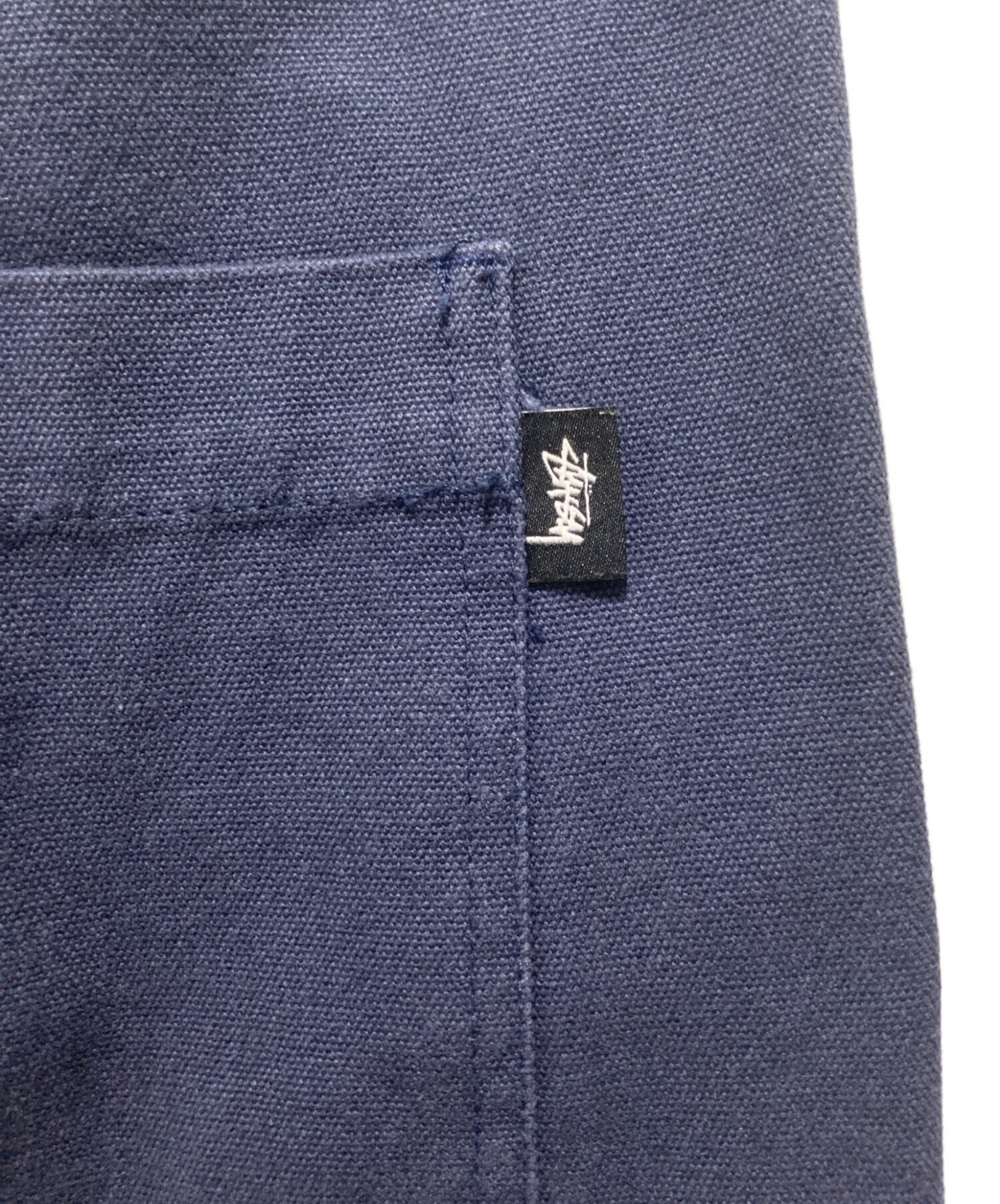 中古・古着通販】stussy (ステューシー) ダブルニーパンツ ネイビー