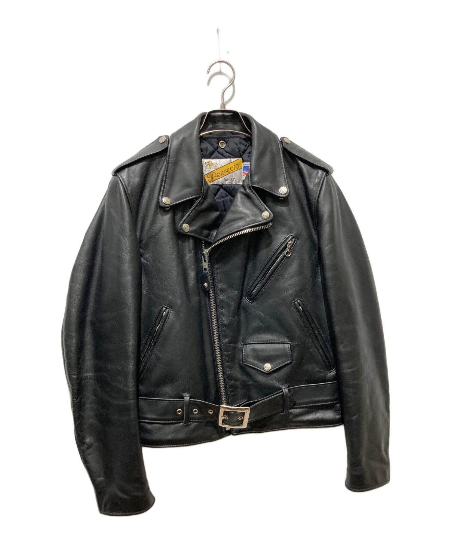 中古・古着通販】Schott (ショット) 618 カウレザー ライダース