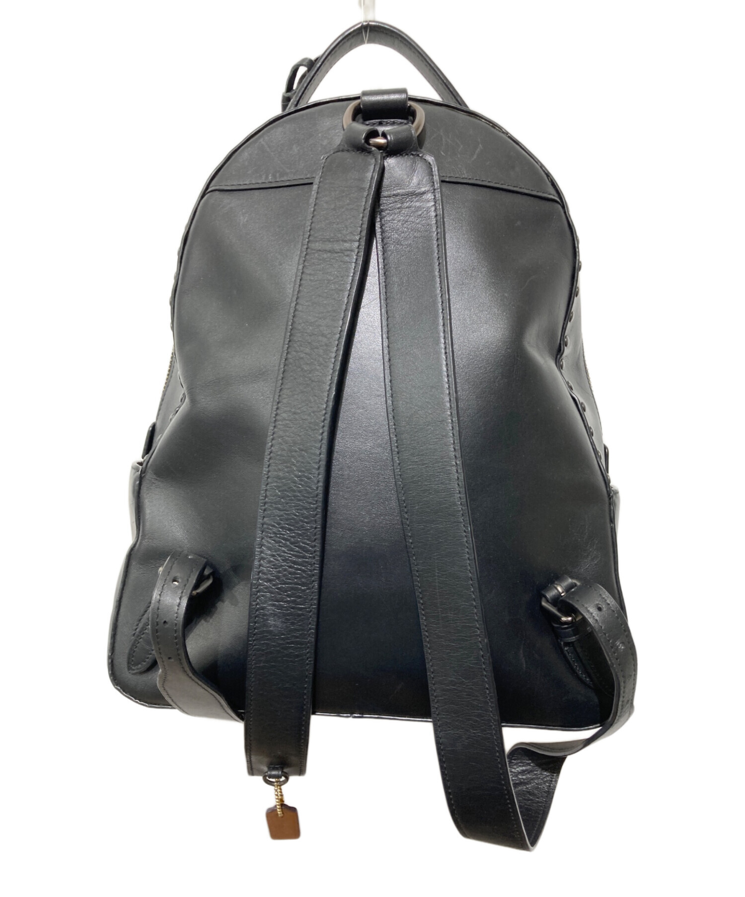 中古・古着通販】COACH (コーチ) リュック ブラウン×ブラック