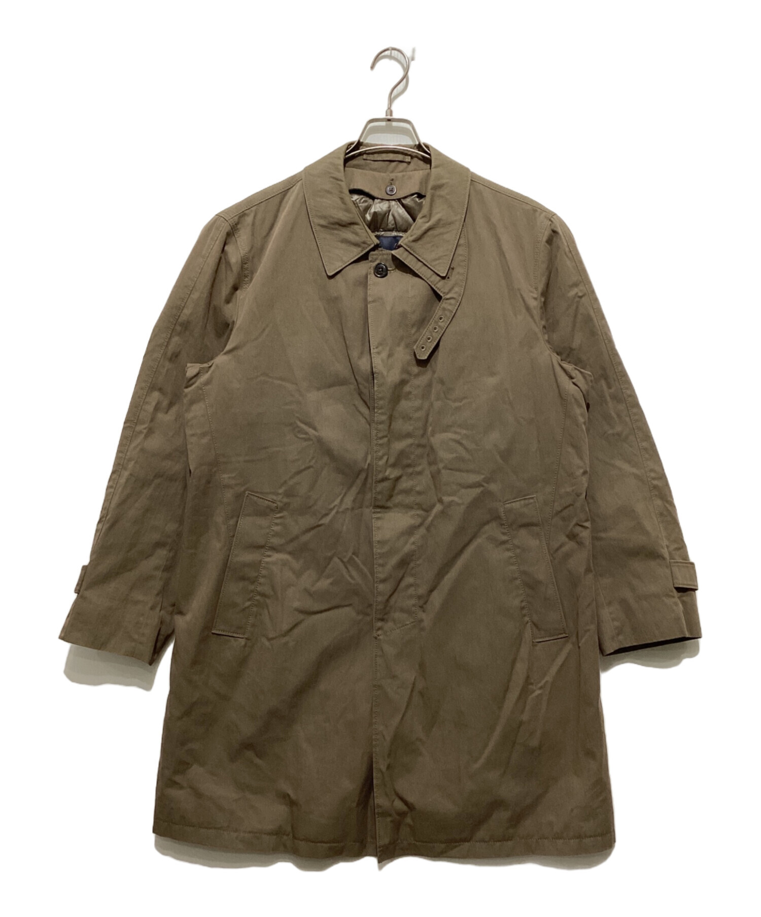 中古・古着通販】HERNO (ヘルノ) ダウンライナー付コート ブラウン