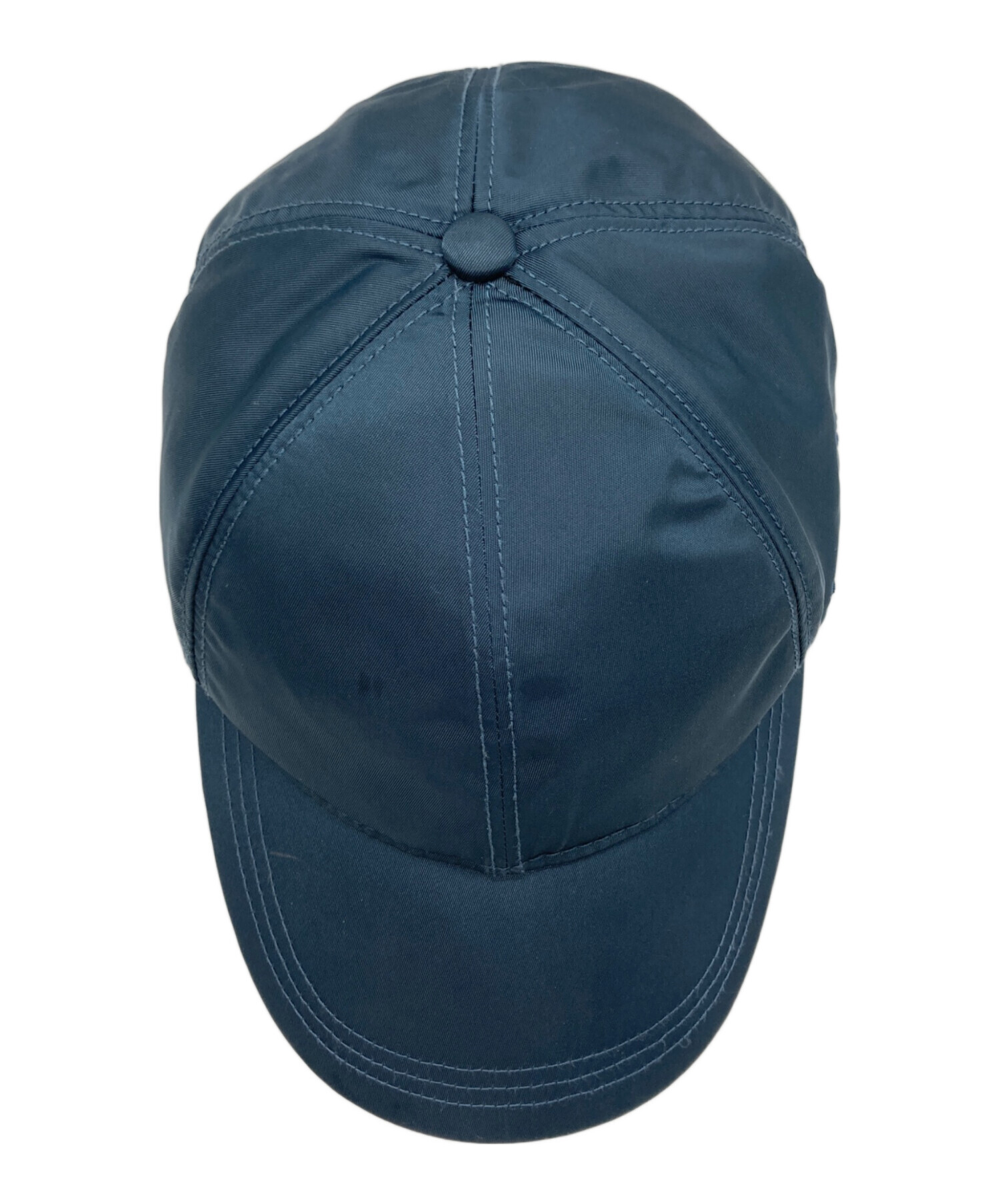 中古・古着通販】PRADA (プラダ) ナイロンキャップ ブルー サイズ:M