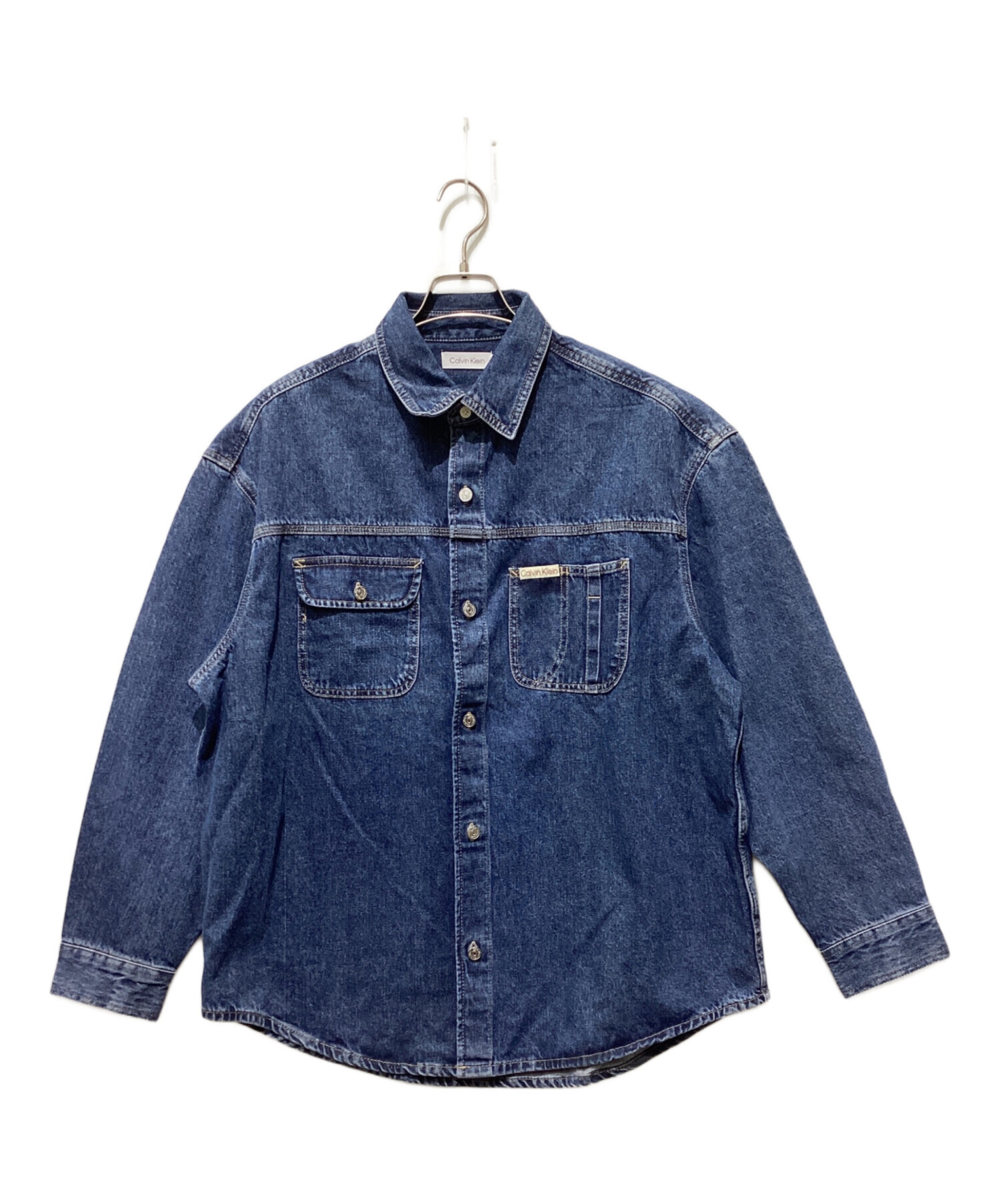 中古・古着通販】Calvin Klein (カルバンクライン) デニムシャツ 