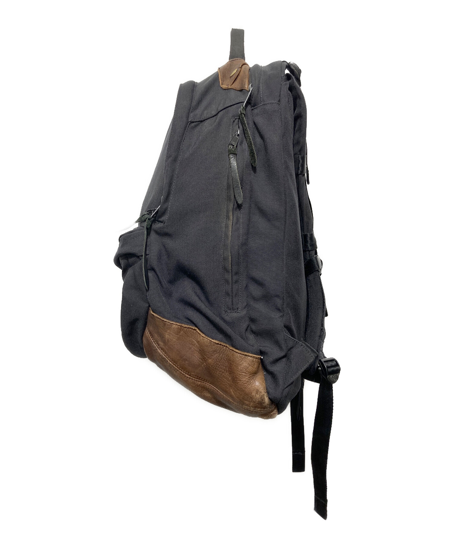 中古・古着通販】VISVIM (ビズビム) キャンバスリュック ブラック