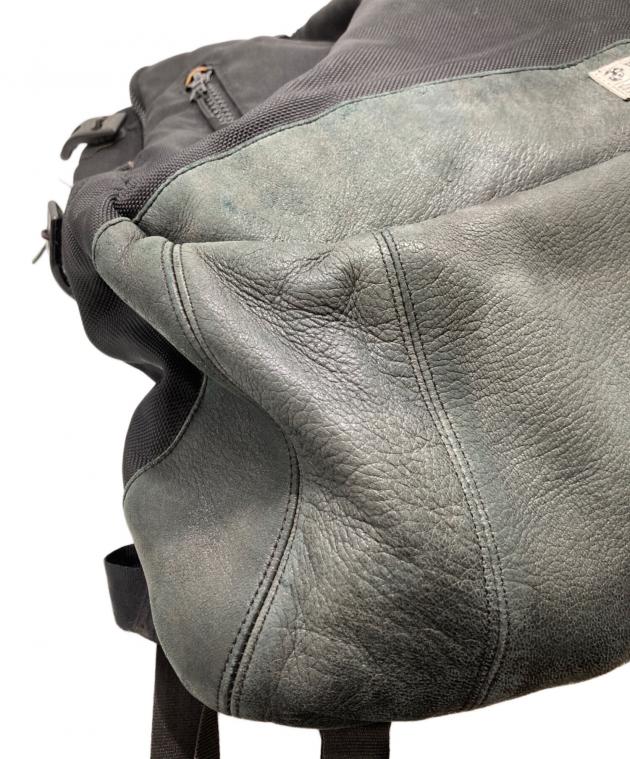 値下げ　VISVM ビズビム　コンビリュック　使用感有り格安 重厚な造り 中古・古着通販】VISVIM (ビズビム) リュック ブラック｜ブランド