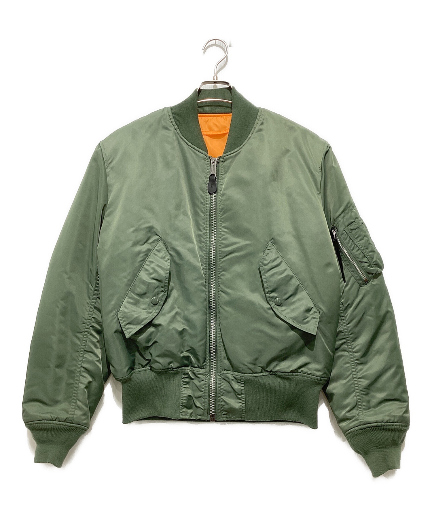 中古・古着通販 valley apparel バレー アパレル MA-1ジャケット カーキ サイズ M ブランド・古着通販 トレファク公式 TREFAC FASHION スマホサイト