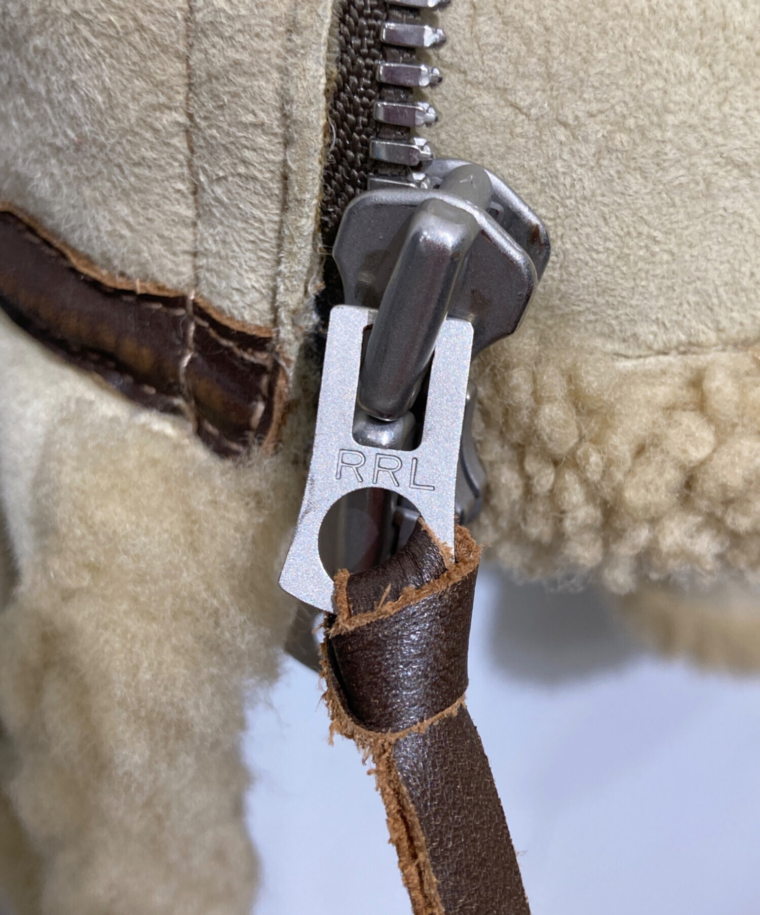 中古・古着通販】RRL (ダブルアールエル) ARCTIC SHEEP SKIN LEATHER