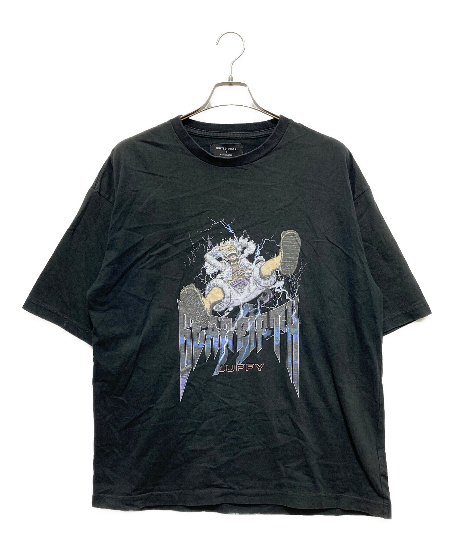 ［激レア］UNITED ユナイテッド Tシャツ ブラック 80s ジャパメタ 中古・古着通販】UNITED TOKYO (ユナイテッドトーキョー) バンドT