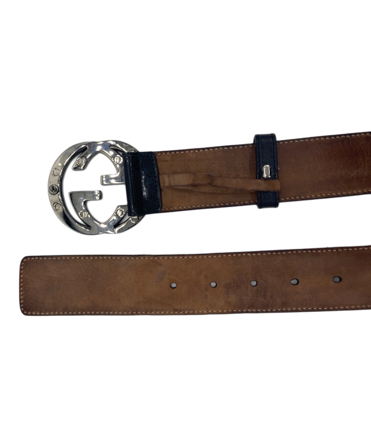 中古・古着通販】GUCCI (グッチ) インターロッキング GGベルト