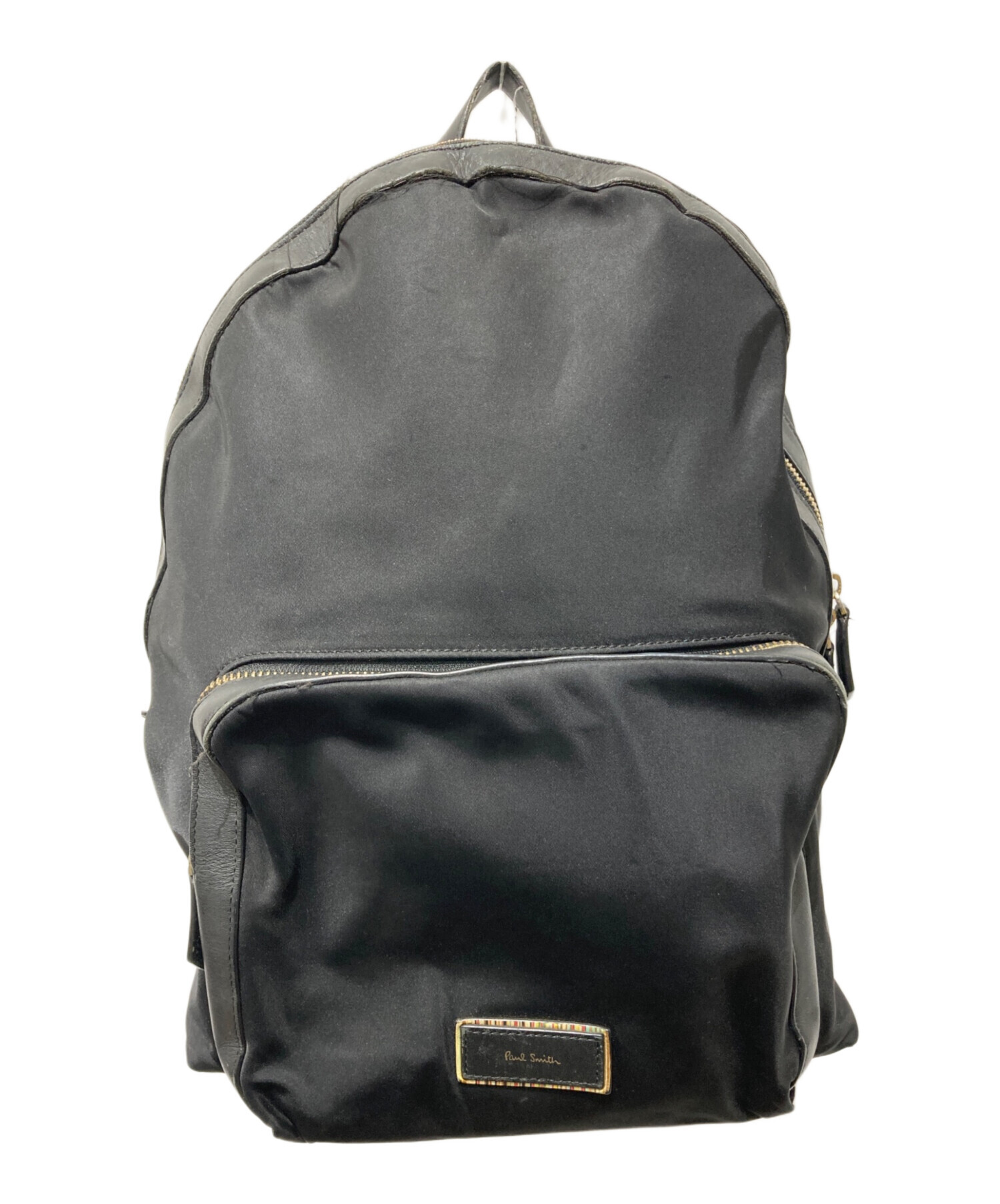 中古・古着通販】PAUL SMITH (ポールスミス) リュック ブラック
