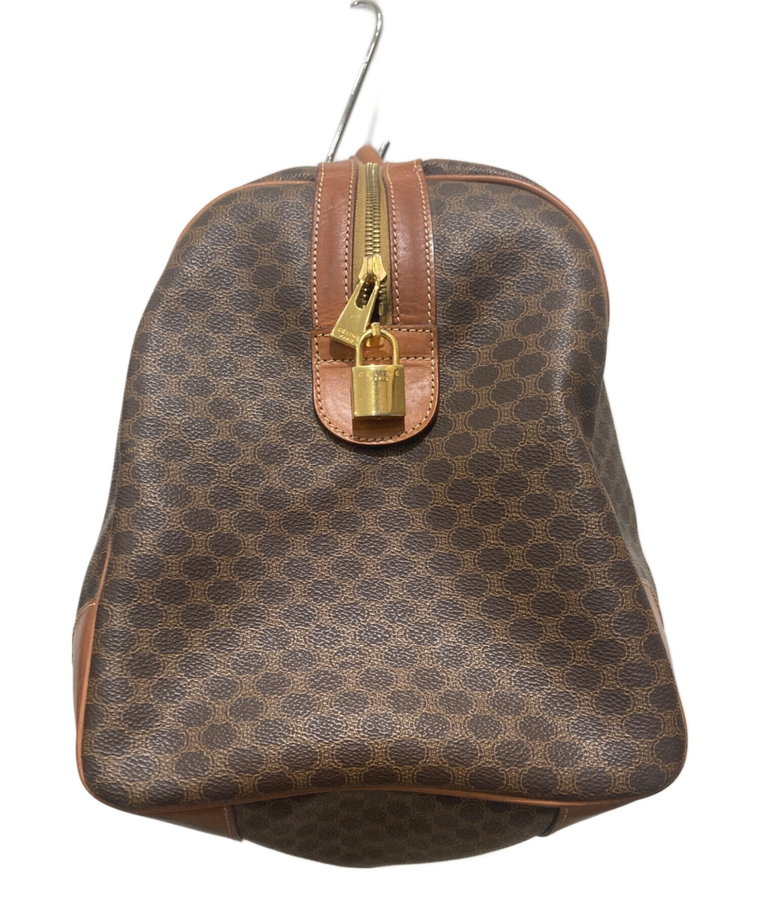 中古・古着通販】CELINE (セリーヌ) マカダム柄ボストンバッグ