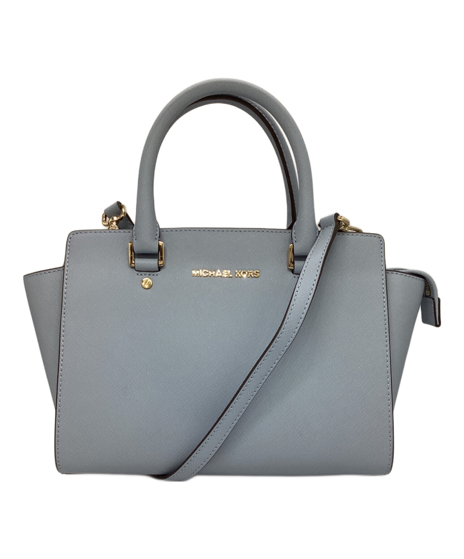 中古・古着通販】MICHAEL KORS (マイケル・コース) 2WAYバッグ スカイ