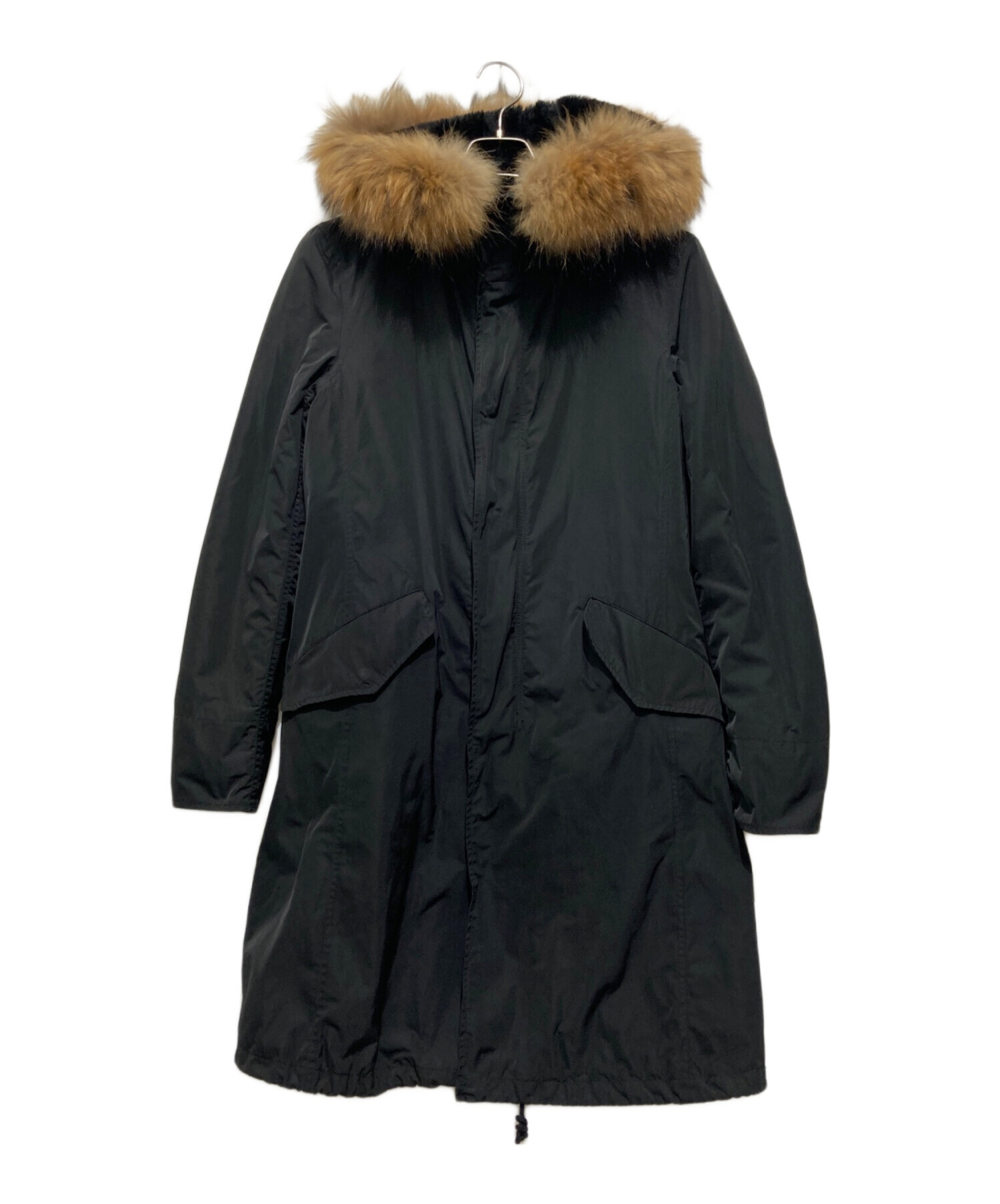 jun hashimoto モッズコート　黒　M 美品 中古・古着通販】junhashimoto (ジュンハシモト) 別注モッズコート