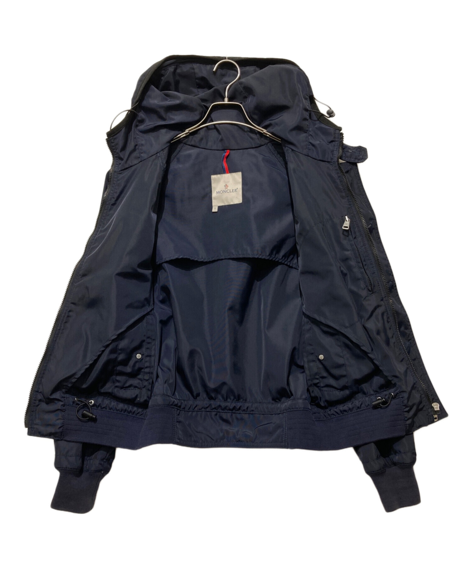 中古・古着通販】MONCLER (モンクレール) マウンテンパーカー ネイビー