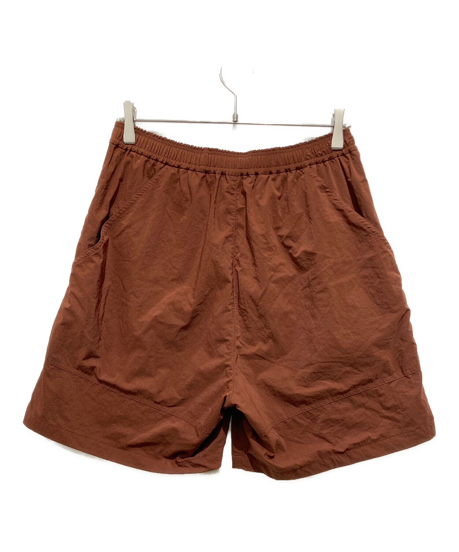 PWA プア ショートパンツ M 白 【古着】【中古】 中古・古着通販】PWA (プア) ショートパンツ ブラウン サイズ:L