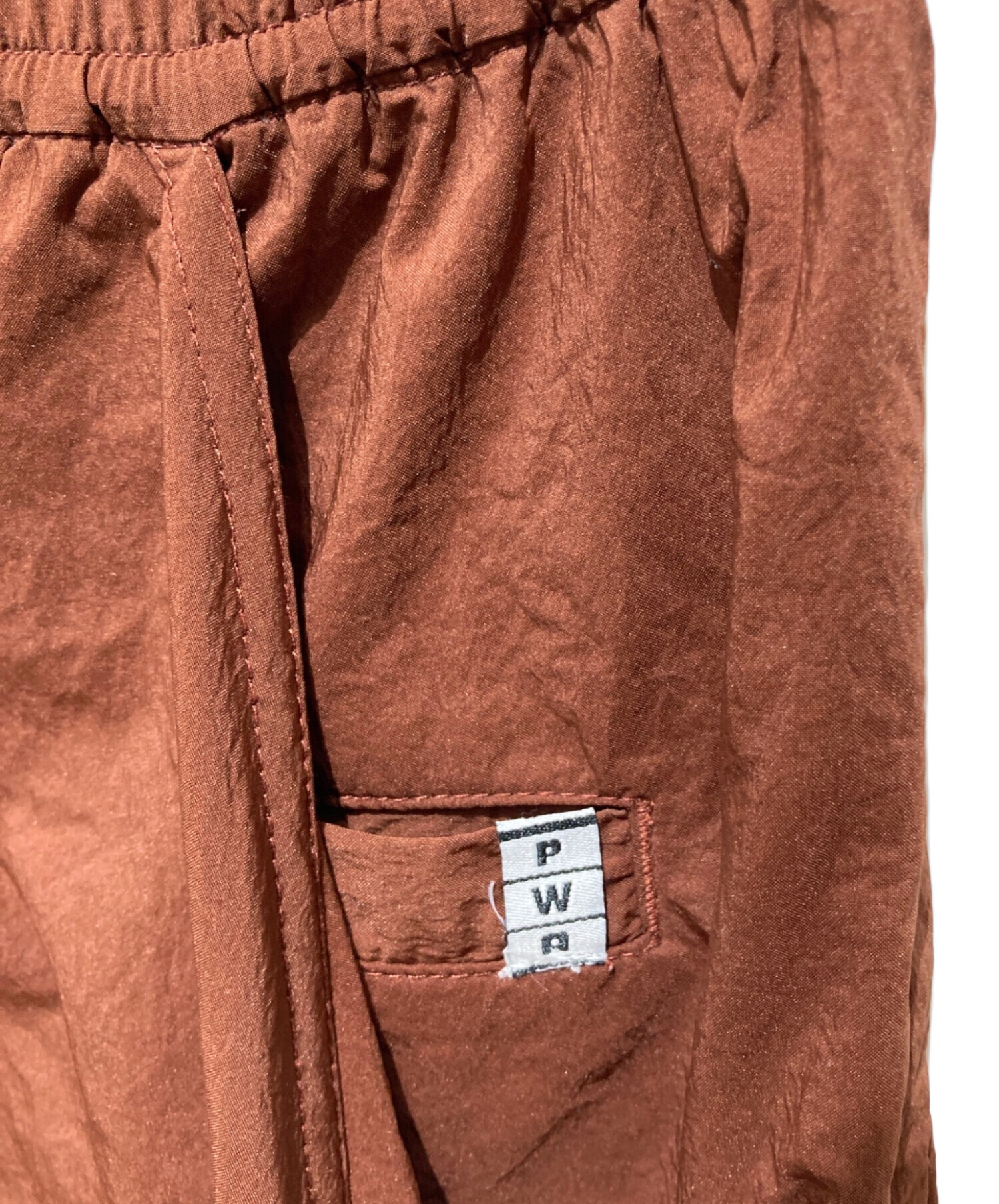 中古・古着通販】PWA (プア) ショートパンツ ブラウン サイズ:L