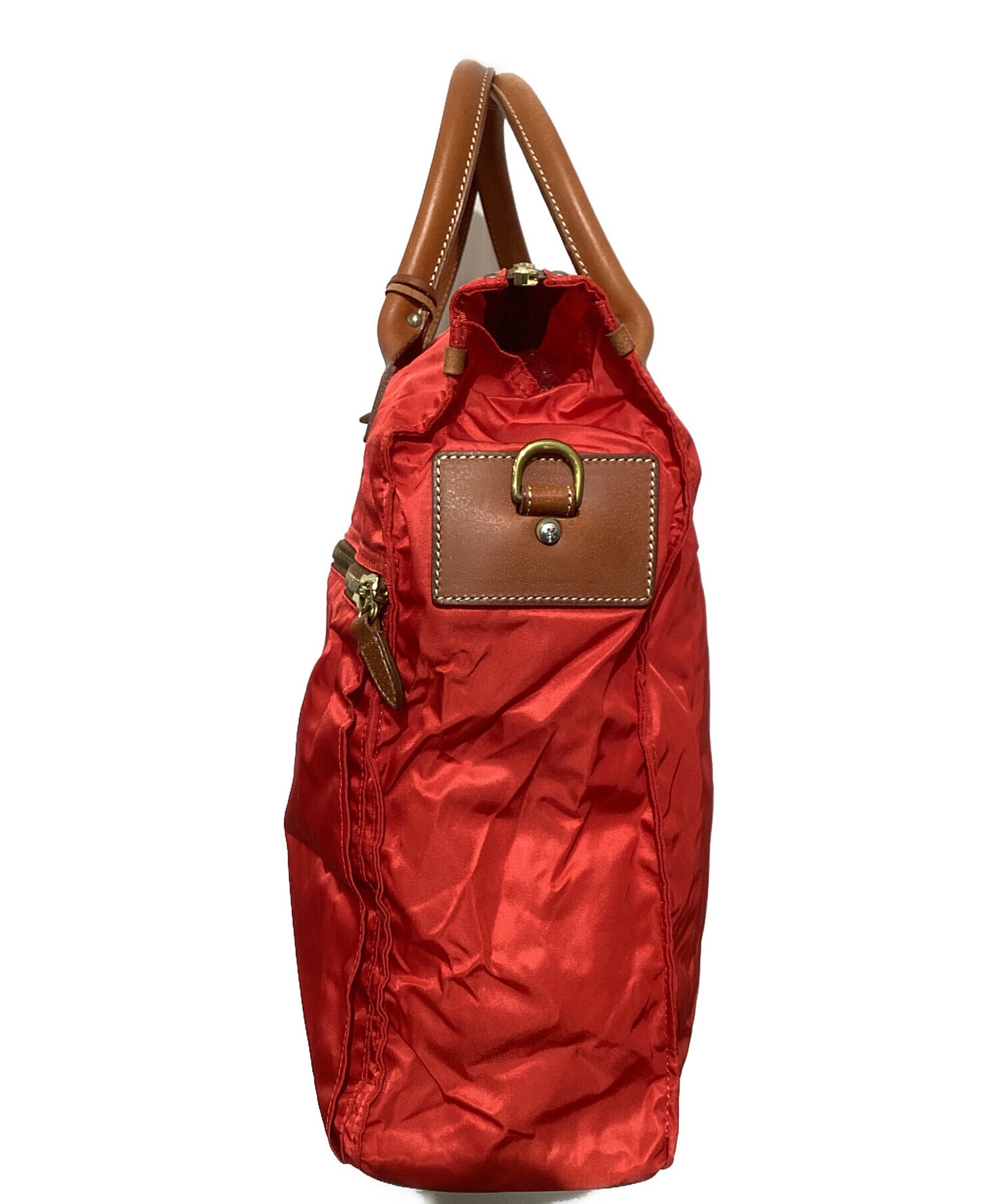 中古・古着通販】Felisi (フェリージ) ナイロンレザーハンドバッグ