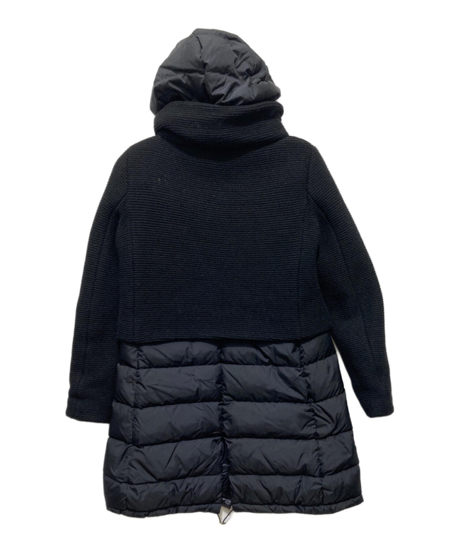 最高級　ヘルノ　ジャケットコート　サイズ42 中古・古着通販】HERNO (ヘルノ) ロングダウン切替コート ブラック