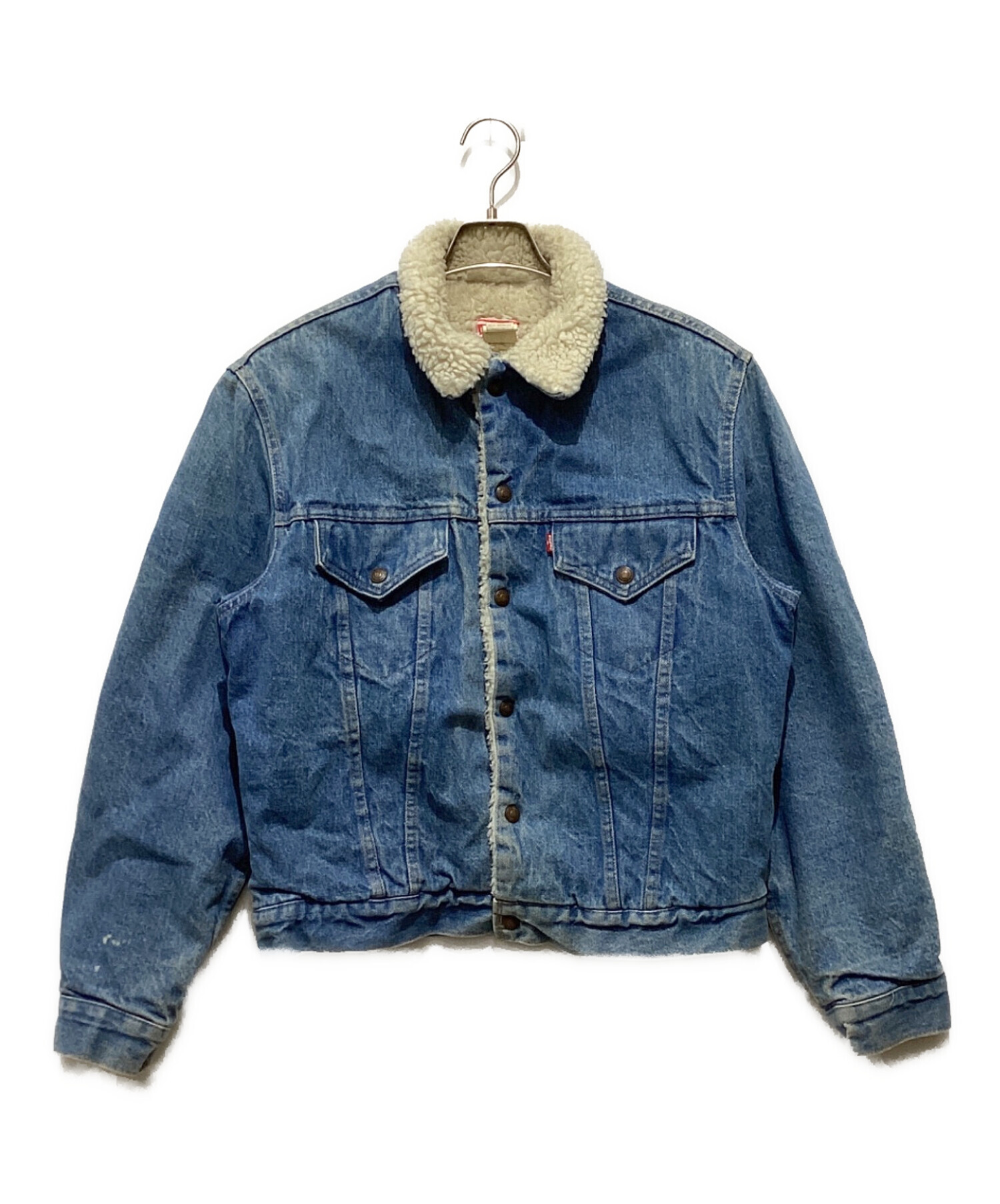 中古・古着通販】LEVI'S (リーバイス) 裏ボアデニムジャケット ブルー