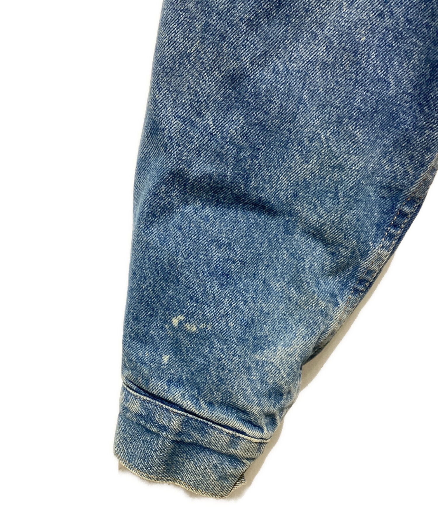 中古・古着通販】LEVI'S (リーバイス) 裏ボアデニムジャケット ブルー