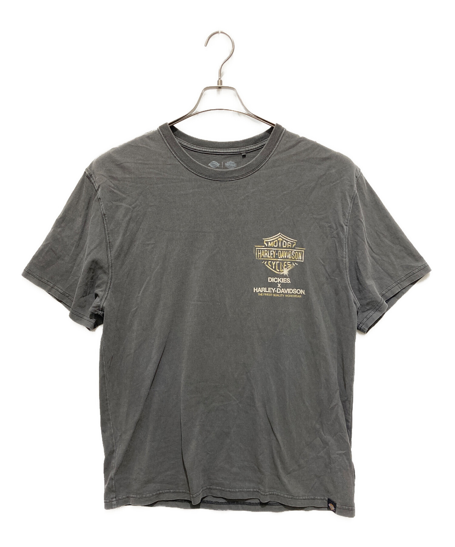 ハーレーダビットソン・ウイスキー のコラボTシャツ ダークグレー 中古・古着通販】HARLEY-DAVIDSON (ハーレーダビッドソン) Dickies