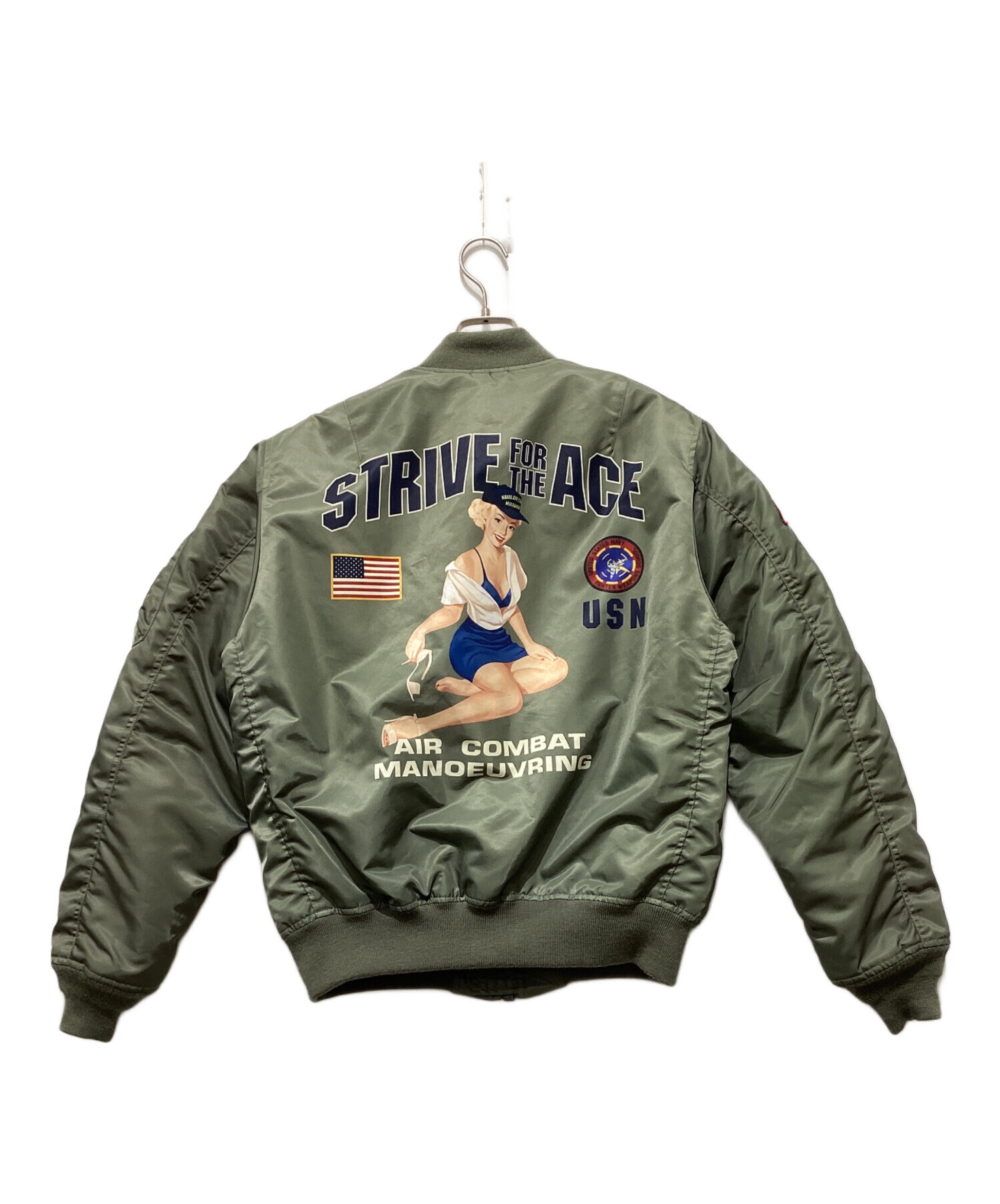 中古・古着通販】AVIREX (アヴィレックス) MA-1 ピンナップガール