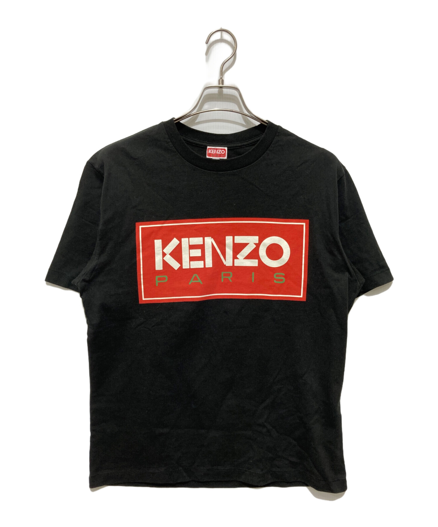 中古・古着通販】KENZO (ケンゾー) ロゴプリントtシャツ ブラック 