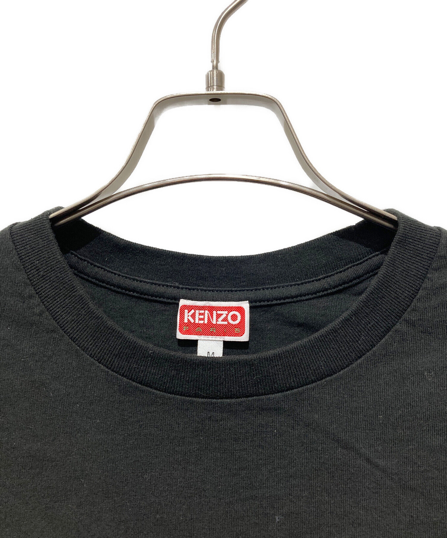 中古・古着通販】KENZO (ケンゾー) ロゴプリントtシャツ ブラック 