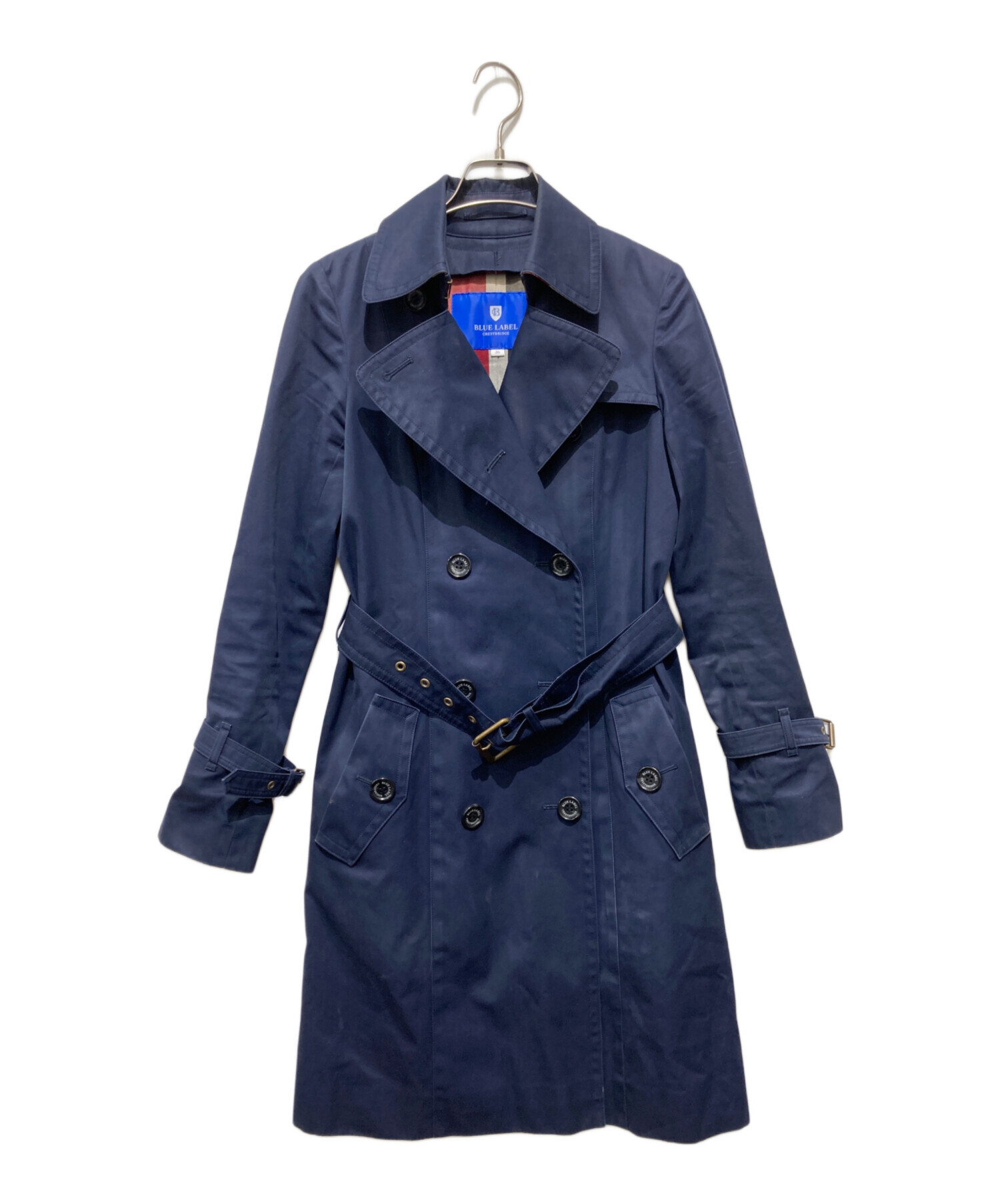 美品　ブルーレーベルクレストブリッジ たトレンチコート　ライナー付き 中古・古着通販】BLUE LABEL CRESTBRIDGE (ブルーレーベルクレスト