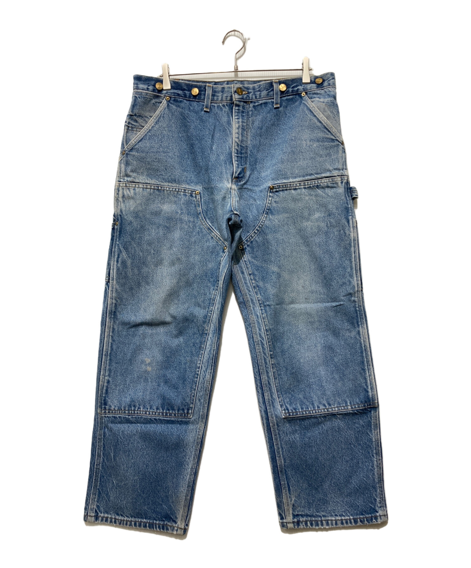 中古・古着通販】CarHartt (カーハート) ダブルニーデニムパンツ