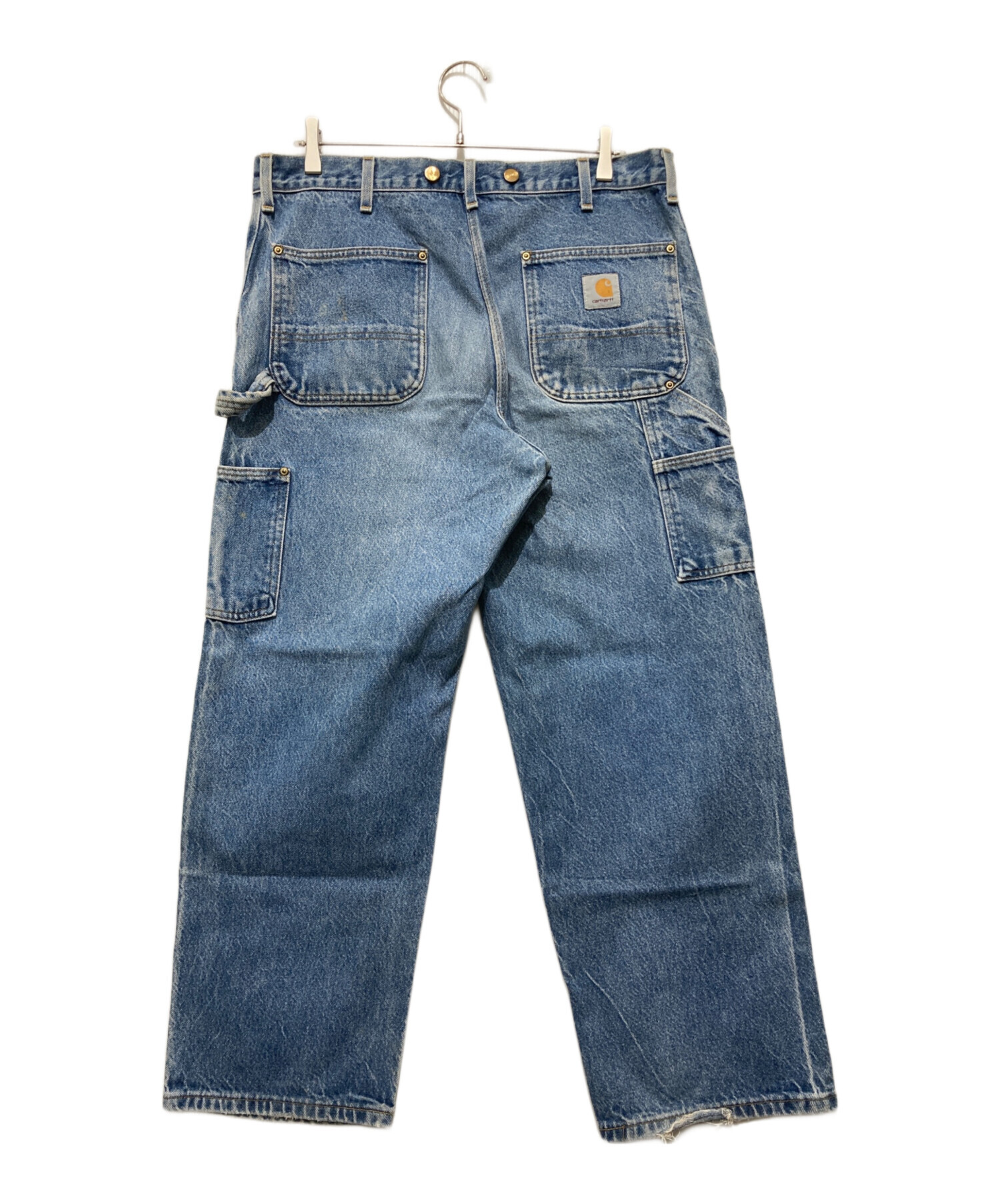 中古・古着通販】CarHartt (カーハート) ダブルニーデニムパンツ