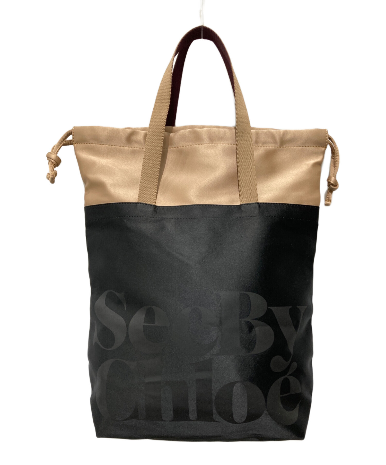 中古・古着通販】SEE BY CHLOE (シーバイクロエ) サテントートバッグ