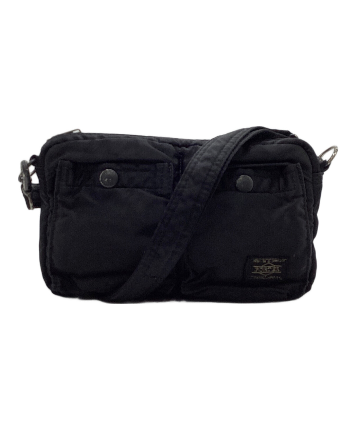 中古・古着通販】PORTER (ポーター) ショルダーバッグ ブラック