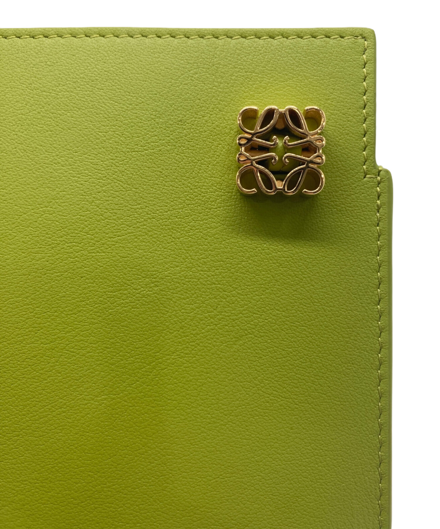 中古・古着通販】LOEWE (ロエベ) ショルダーポーチ グリーン｜ブランド